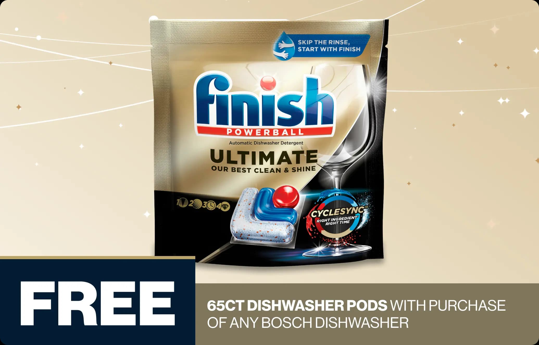 Dishwasher Pods Offer
